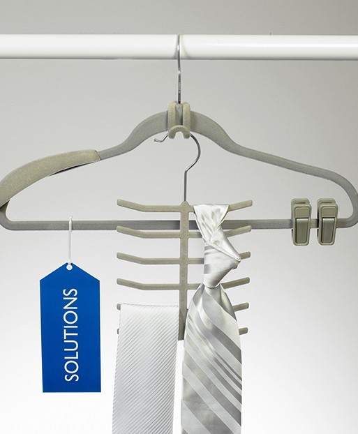 Slimline Linen/Grey Childrens Hangers - Only Slimline Hangers